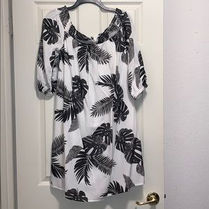 Off the shoulder dress